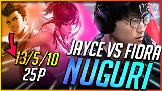 NUGURI LUYỆN TẬP JAYCE CHUẨN BỊ CHO CKTG CỰC GẮT ! JAYCE VS FIORA🔥WORLDS BOOTCAMP🔥 (LMHT) 11.19