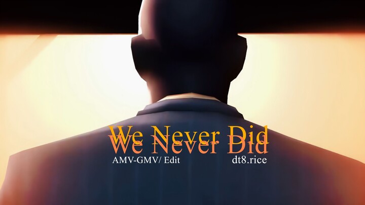 We Never Did (4K UHD/ AMV-GMV Team Fortress 2)