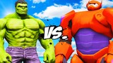 THE HULK vs BAYMAX - Big Hero 6