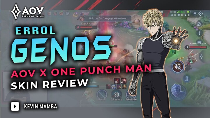 AOV X ONE PUNCH MAN - ERROL GENOS SKIN! HARGANYA CUMAN SEGINI?! AoV | 傳說對決 | RoV | Liên Quân Mobile