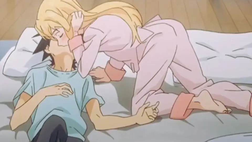 High energy ahead! Is it okay to just kiss in bed? Famous scene! - Bilibili High energy ahead! Is it okay to just kiss in bed? Famous scene! - Bilibili