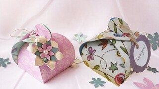 Cách làm hộp quà bằng giấy cực dễ - Cách Gấp Hộp Quà đơn giản Gấp giấy Origami