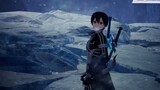 [MHWI]Icefield-Sword Art Online SAO·Kirito+MOD Pedang Ganda