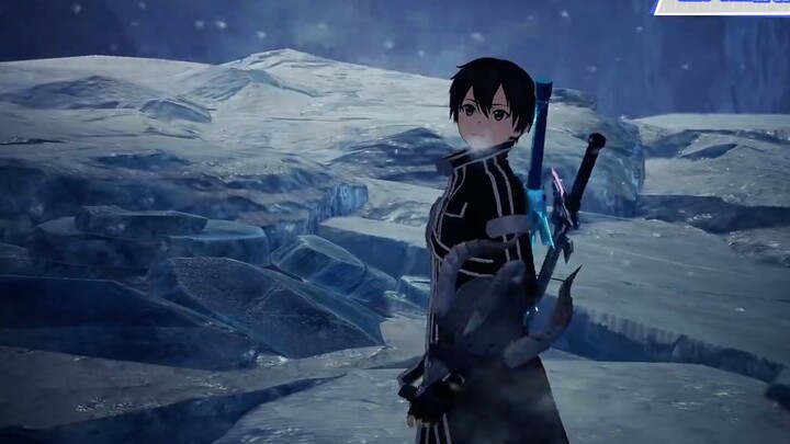 [MHWI] Icefield- Sword Art Online SAO·Kirito + Dual Swords MOD