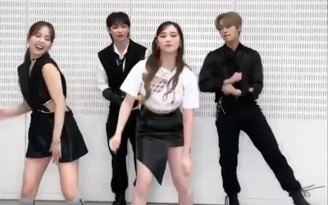 เหล่านักเต้นหลักร่วมกันเต้นแล้ว ทางการโพสต์บน TIKTOK กับ NiziU ใน Circus Challenge