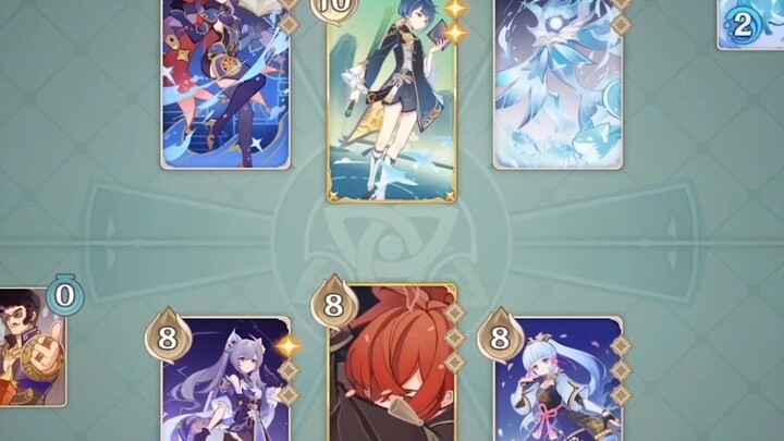 Genshin Impact after you can play cards