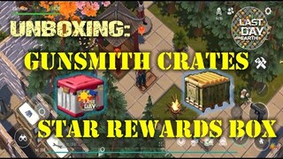 SEASON 24 UNBOXING | STAR REWARDS & GUNSMITH CRATES - Last Day On Earth: Survival