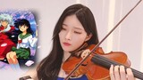 The violin played InuYasha's "Missing Through Time and Space", once again filled with tears