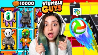 RECRIEI BURLAS no BLOCKDASH LENDÁRIO pra GANHAR TODAS NOVAS SKINS do HALLOWEEN no STUMBLE GUYS...