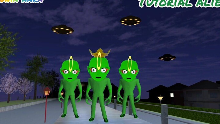 สอนสร้างเอเลี่ยนและเอเลี่ยนคิง ซากุระโรงเรียนจำลอง