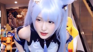 Kehidupan|Fu Tuan'er Cosplay Menjadi Keqing, Lucu Sekali