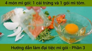 Hướng dẫn làm đại tiệc mì gói #3