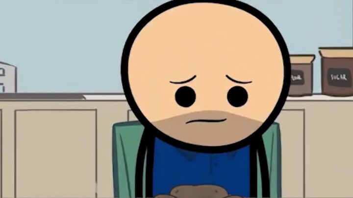 [Shrimp Says: Cyanide Joy Show] He also wanted to escape reality, but reality tied him down...