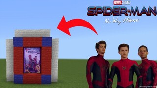 CARA MEMBUAT PORTAL SPIDERMAN NO WAY HOME - MINECRAFT