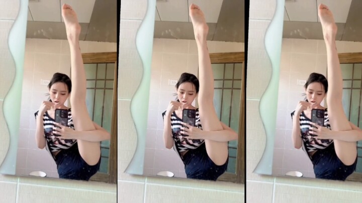 When you do the splits every day, do you hear the sound of your bones?
