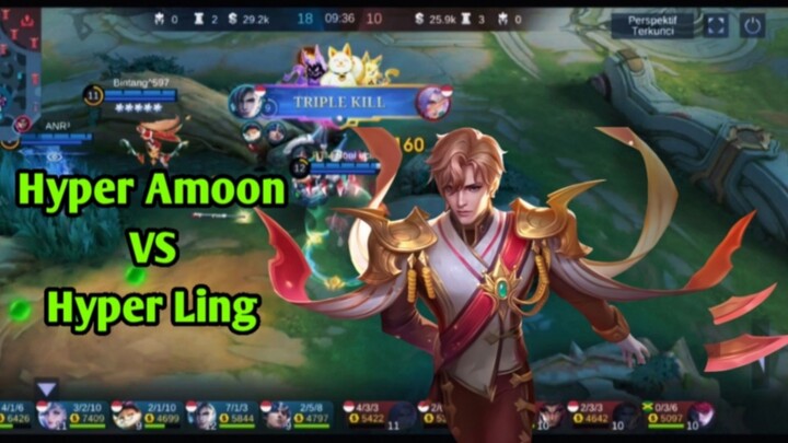 Amoon Jungler VS Ling | MLBB Mobile Legend