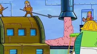 To make money, Mr. Krabs actually uses sand as the raw material for crab burgers—what a ruthless bos