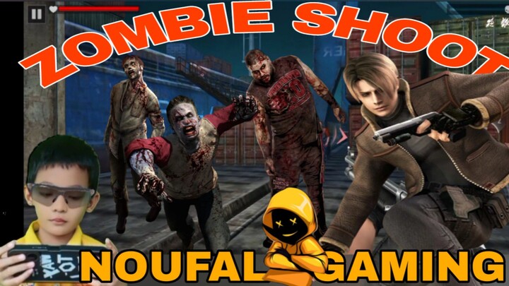 main game zombie shoot, perburuan zombie di pelabuhan kapal