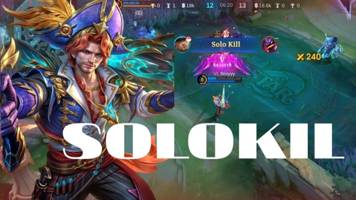 AKUU SOLOKILL MUSUH TRUS😋😋