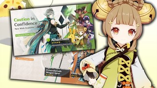 They tried to RUIN Alhaitham's Banner... 3.4 Al Haitham & Yaoyao Banner Review - Genshin Impact