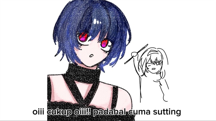 Diantara kau dan dia, Story art (Cinta Segitiga )