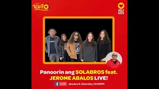 SOLABROS.com featuring JEROME ABALOS - 90.7 Love Radio (January 6, 2024) #LoveRadio