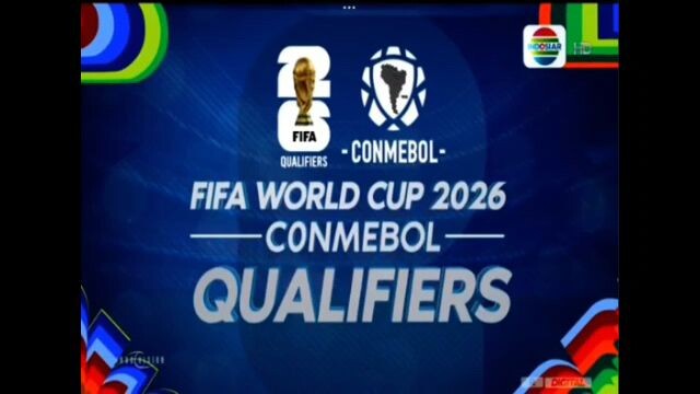 INDOSIAR HD • FIFA WORLD 2026 CONMEBOL QUALIFIERS • INDOVISION FEED • SAB 23 MAR 2025 • 480P 24FPS