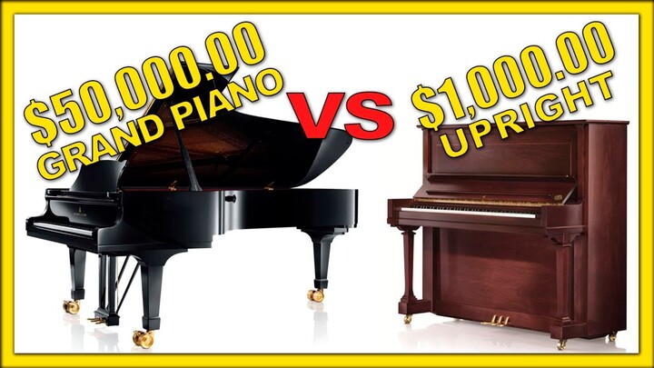 Grand Piano vs Upright - Can You Hear Any Difference?