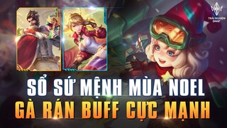 [Liên Quân] Gà Rán Buff gián tiếp cho WISP mùa 20 - Sổ Sứ Mệnh Noel ra mắt TNG