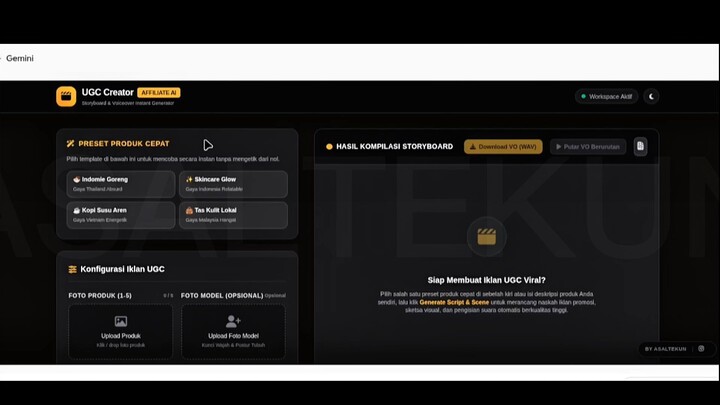 Tutorial Affiliate Video Maker