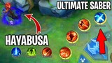 Hayabusa + Ultimate Saber 😱 Wtf