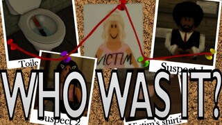 Roblox | Who was it? - Full horror experience
