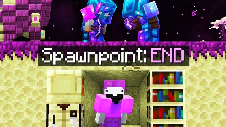 Minecraft Manhunt but we start in the END...