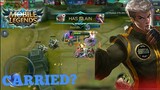 Mobile Legends - Chou GamePlay - My Cousin Carried me!?!