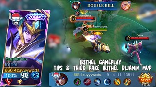 Tips and trick pake Irithel dijamin MVP 👍 | The Best Gameplay Irithel, Best Build and Emblem Irithe
