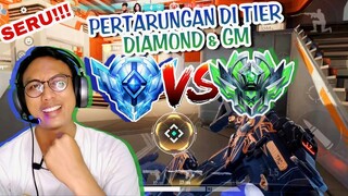 SERU!!! PERTARUNGAN DI TIER DIAMOND & GM ! SIAPAKAH YANG UNGGUL? HYPER FRONT GAMEPLAY