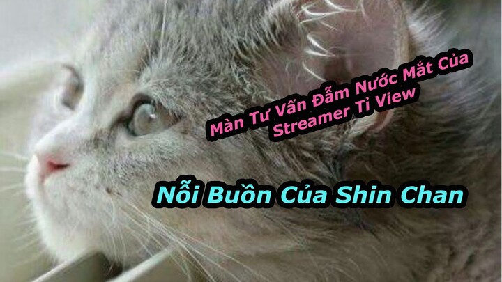 Màn Tư Vấn Tâm Lí Đẫm Nước Mắt Đến Từ Streamer Tỉ View Lưu Sủi Dành Cho SHIN CHAN!!