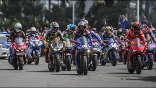 🔴PARADE JADI SOROTAN DUNIA ❗ MEDIA ASING DIBUAT KAGUM 😱 KERAMAHAN WARGA SAMBUT PARA PEMBALAP MOTOGP⚡