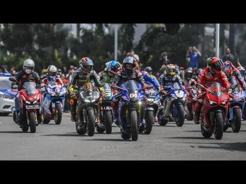 🔴PARADE JADI SOROTAN DUNIA ❗ MEDIA ASING DIBUAT KAGUM 😱 KERAMAHAN WARGA SAMBUT PARA PEMBALAP MOTOGP⚡