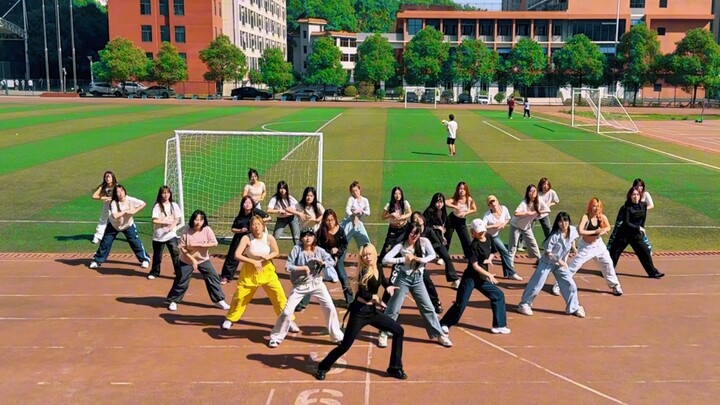 [樱九] It was so touching when so many people danced to "Imaginary Friend" - ITZY