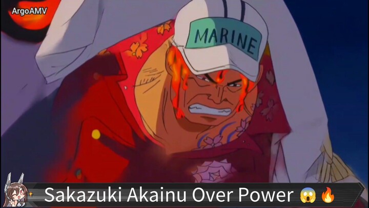 Sakazuki Akainu Over Power 😱🔥|One Piece|