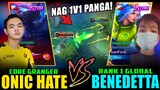 NAG 1V1 PANGA! ONIC HATE VS. SANFORD (Rank 1 Global Benedetta) ~ Mobile Legends