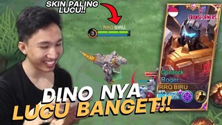 PERDANA MAIN ROGER PAKE SKIN INI XD LUCU JUGA SKIN NYA - Mobile Legends