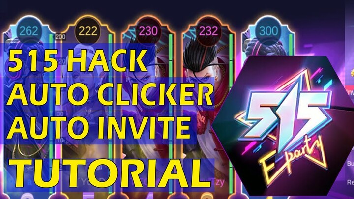 515 EVENT HACK | AUTO INVITE - AUTO CLICKER | Mobile Legends Bang Bang
