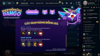 [LMHT] Review Sự Kiện Shop Đồng Giá Dango + Event Quy Đổi Sinh Nhật LMHT Và Cái Kết Max Hên :3 =))))