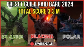 [ENG SUB] PRESET AND TIPS NEW GUILD RAID (PLAGUE - BLAZING - POLAR) - Seven Knights 2