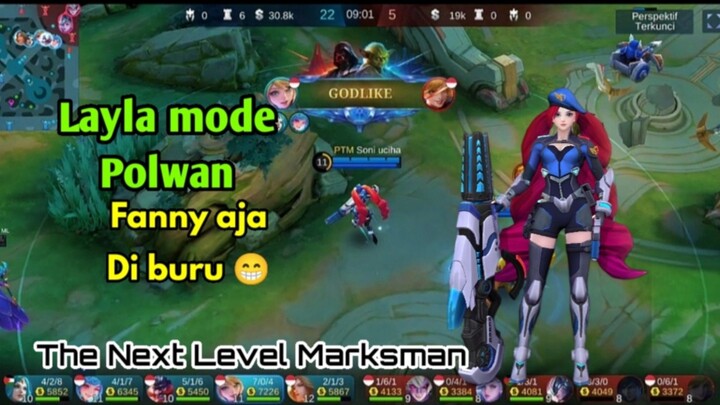 Layla Hero yang terlupakan tapi damagenya sakit banget | MLBB Mobile Legend