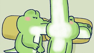 [Little Spear Zoo] Little crocodiles sleep. Is this how you sleep?