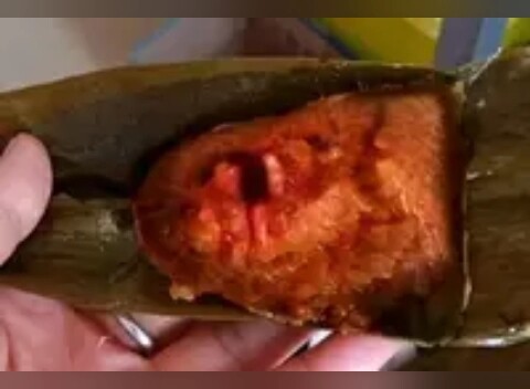 Bakcang bau (sedih)