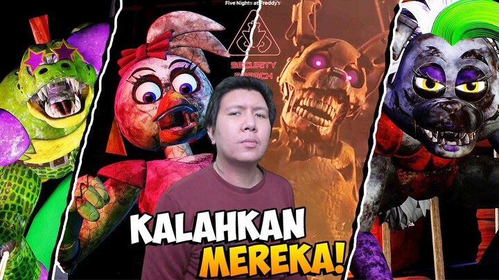 MELAWAN SEMUA BOSS Five Nights at Freddy's: Security Breach